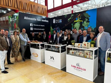 Imagen La Diputación vuelve a lucirse en el Salón de Innovación y Hostelería de Málaga gracias a los productos de Alimentos de Segovia